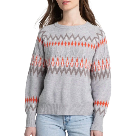 Kinross - SLOUCHY ALPINE CREW SWEATER