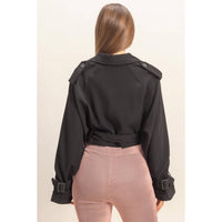 Hyfve - Cropped Trench Coat