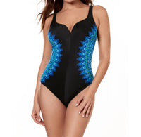 Miraclesuit Temptress One Piece Swimsuit in black 1 - women's swimwear