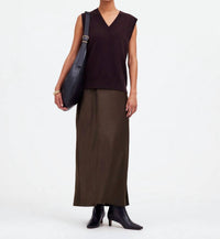 Madewell - Satin Maxi Slip Skirt