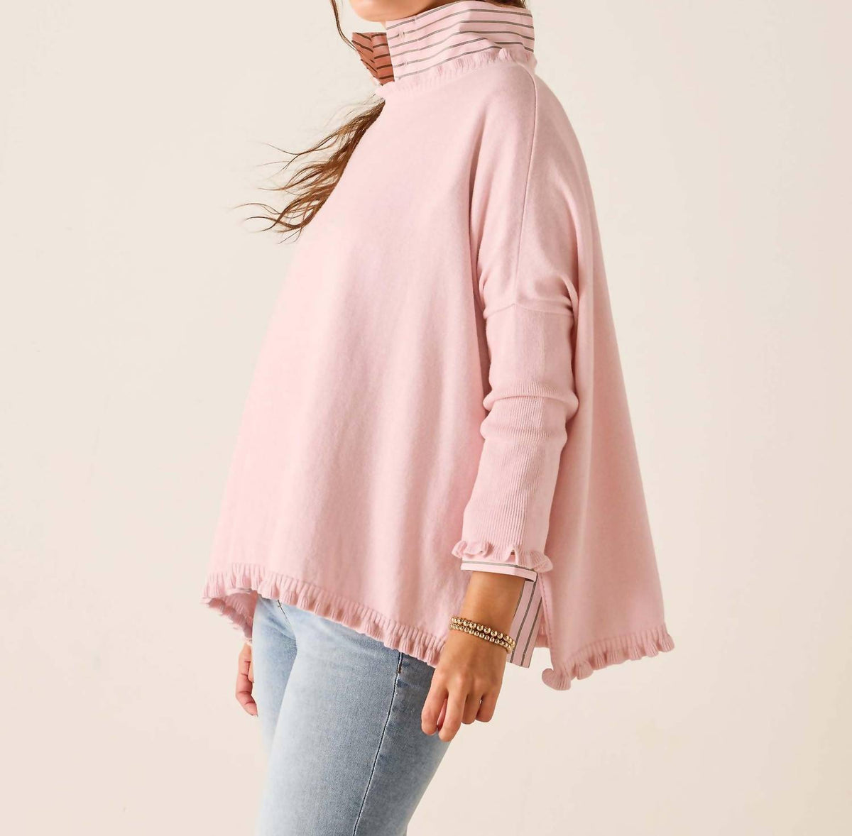 Mersea - Catalina Cotton Ruffle Sweater