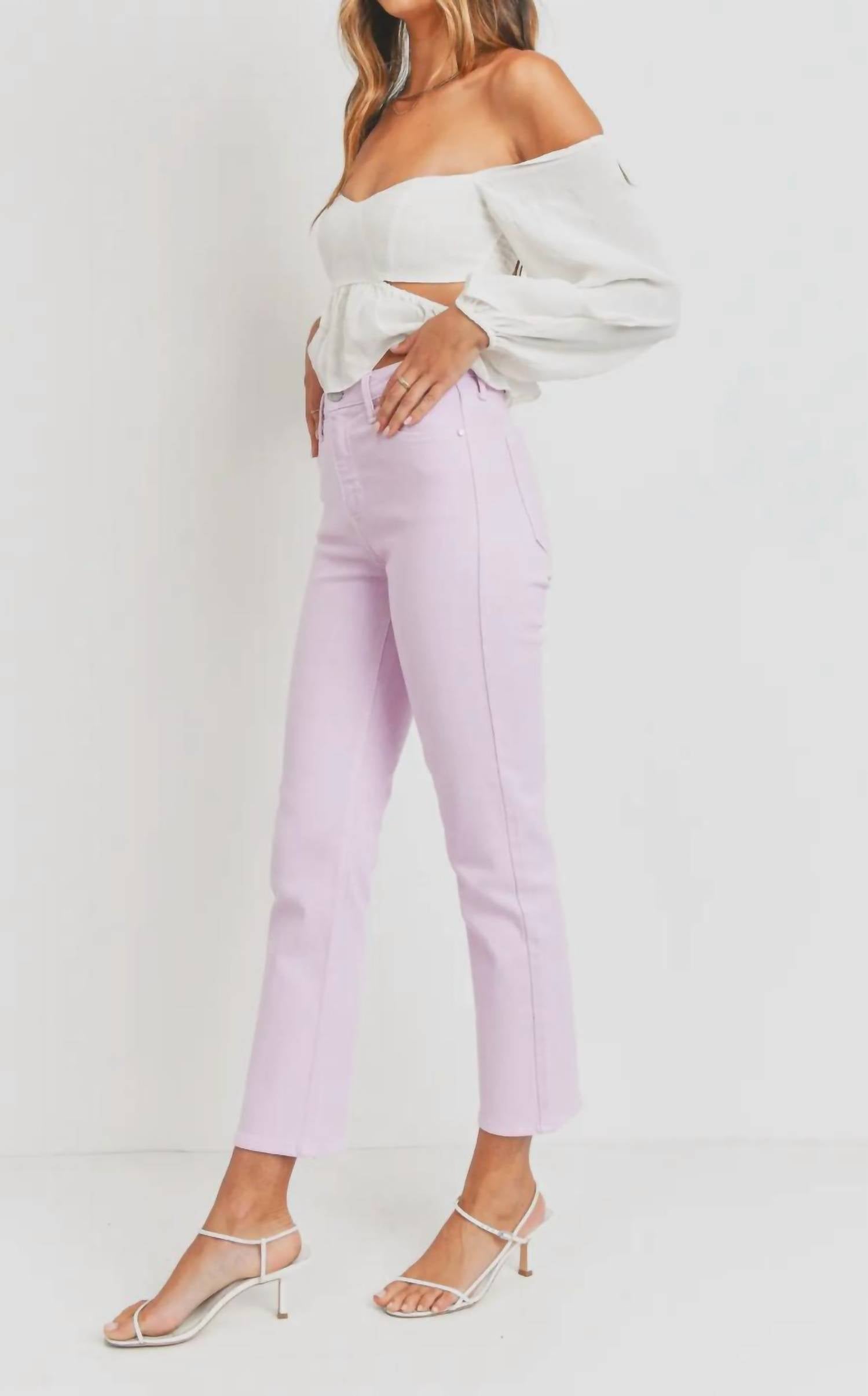 Just Black Denim - Cigarette Slim Jean