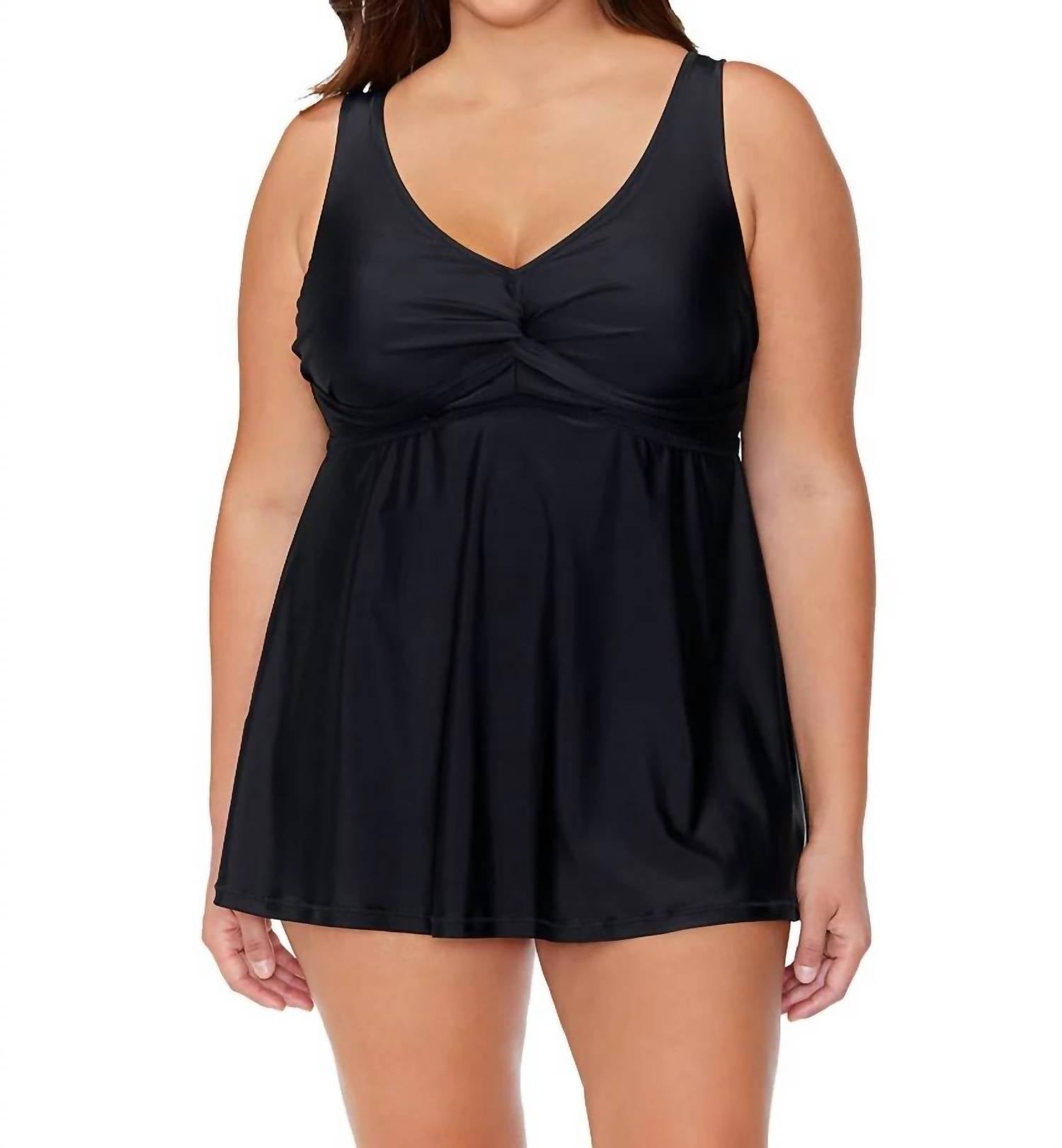 Raisins - Tranquilo Solid Lucia Swim Dress