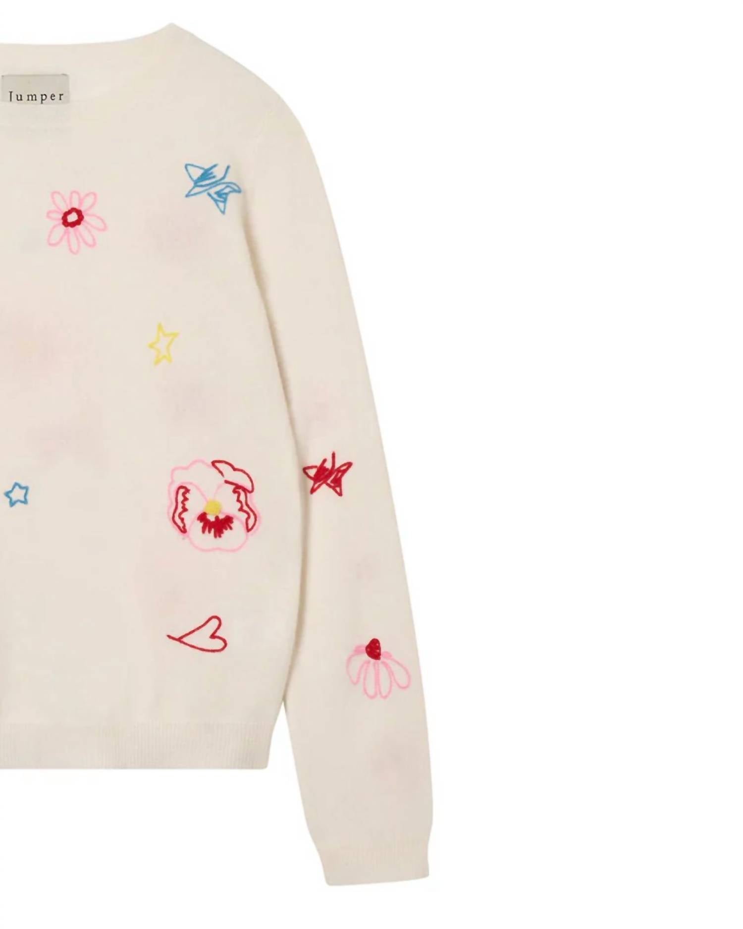 Jumper1234 - Women's Floral Tribute Crewneck Sweater