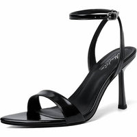 Mostrin - Women's Open Toe Ankle Strap Heel Stilletto Sandal Shoes