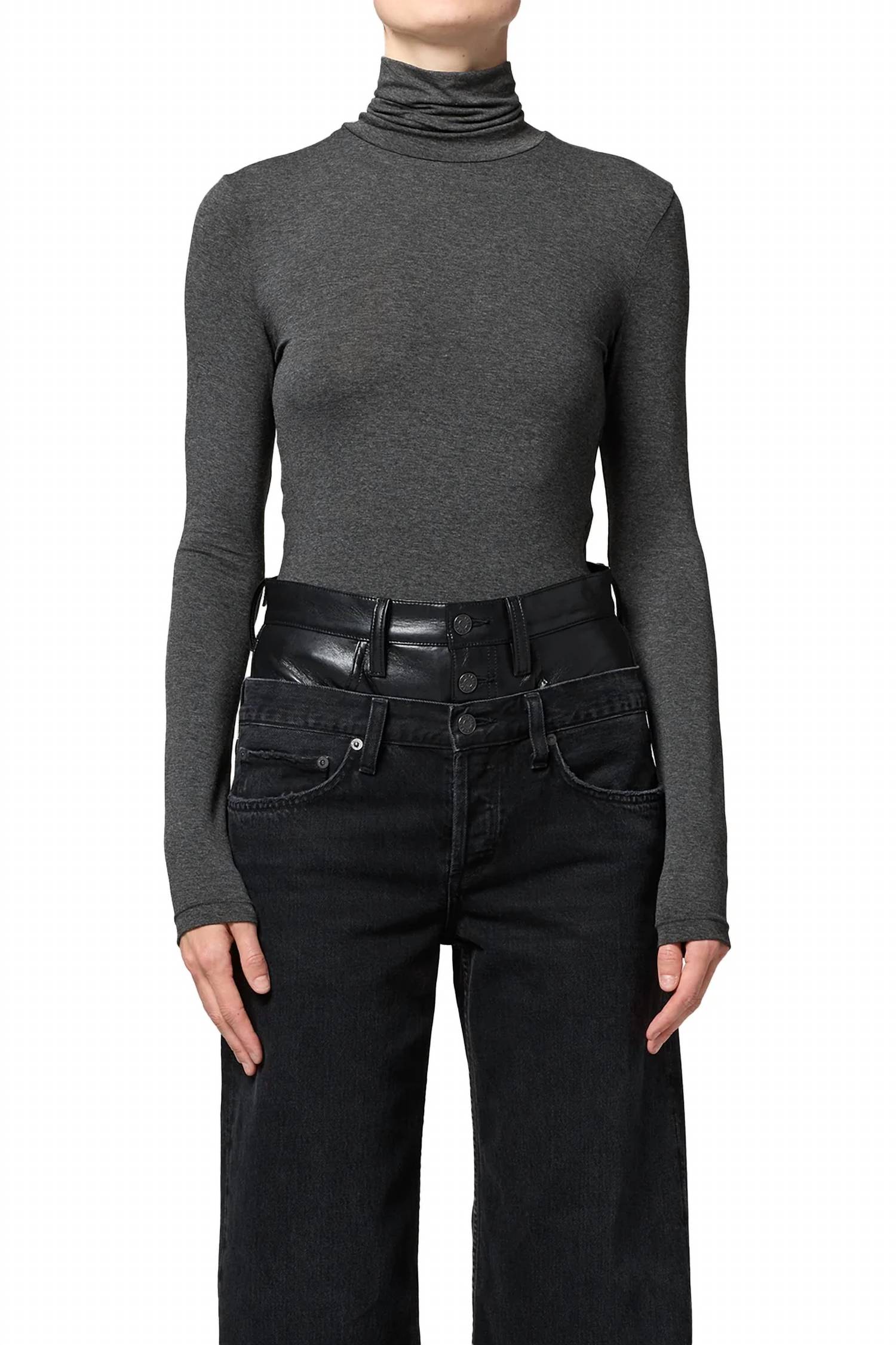 Agolde - Women's Pascale Turtleneck Sweater