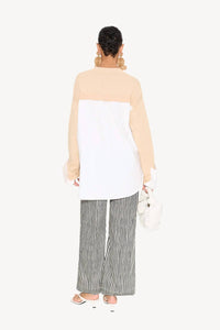 Simon Miller - Pip Poplin Combo Sweater
