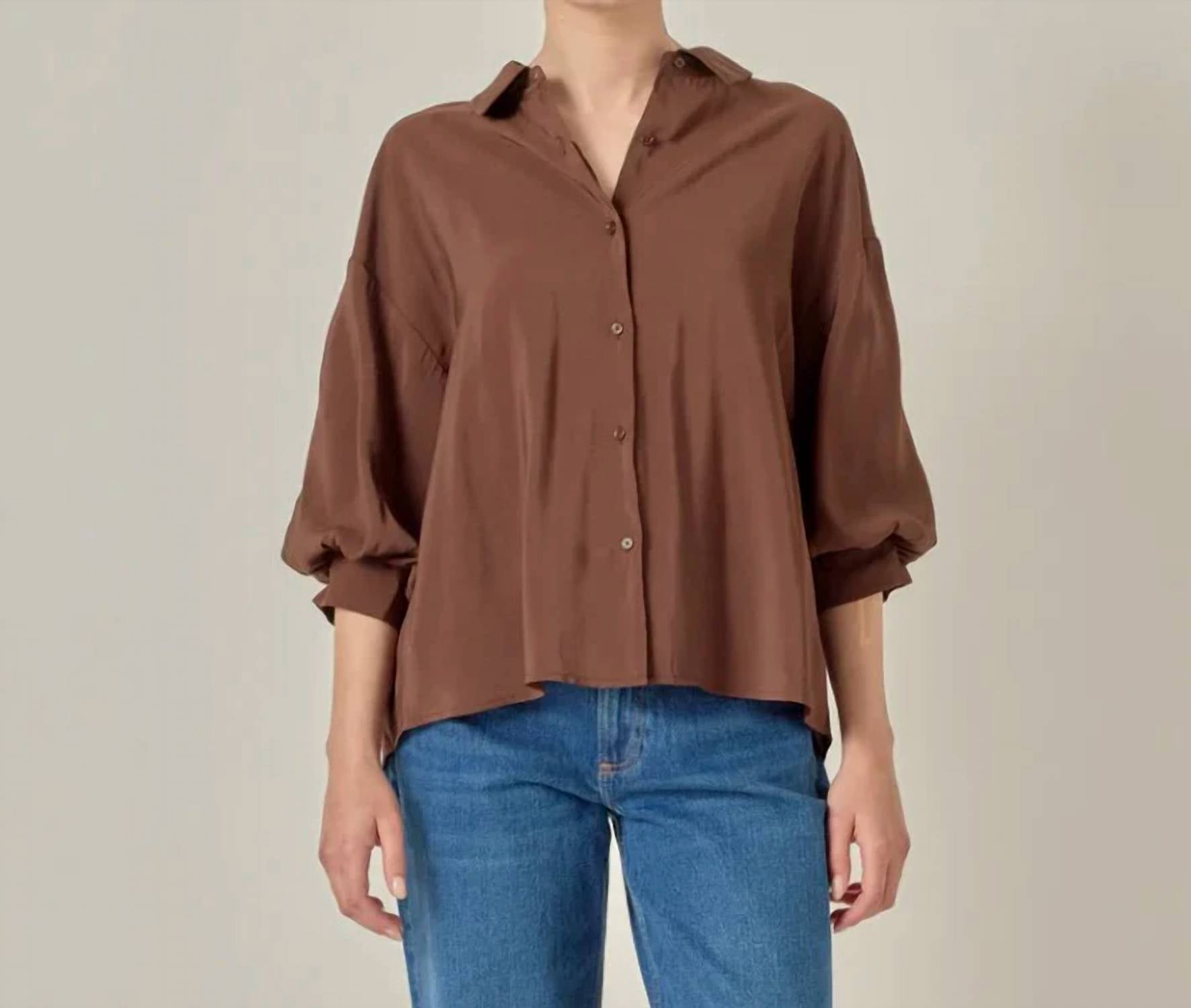 English Factory - Balloon Sleeve Shirt