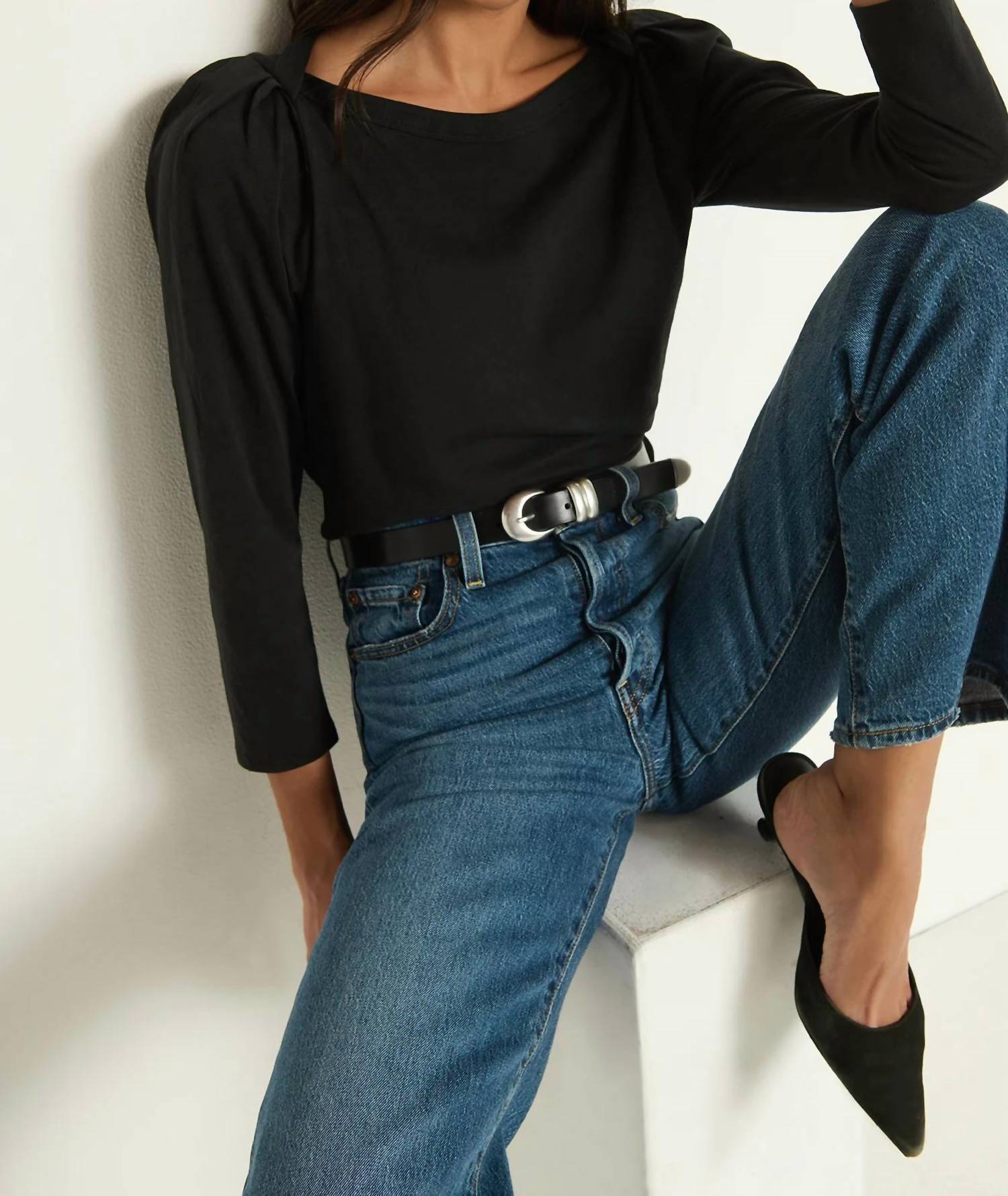 Nation Ltd - Amelie Envelope Neck Top
