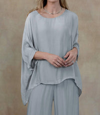 Cobblestone Living - Martina Silk Top