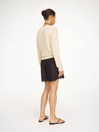By Malene Birger - Women's Crochet Trim Shorts