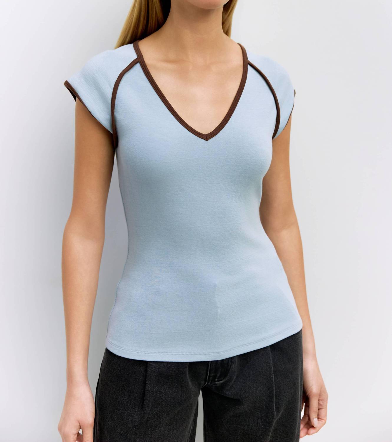 Mod Ref - Patricia Vintage Raglan Knit Top