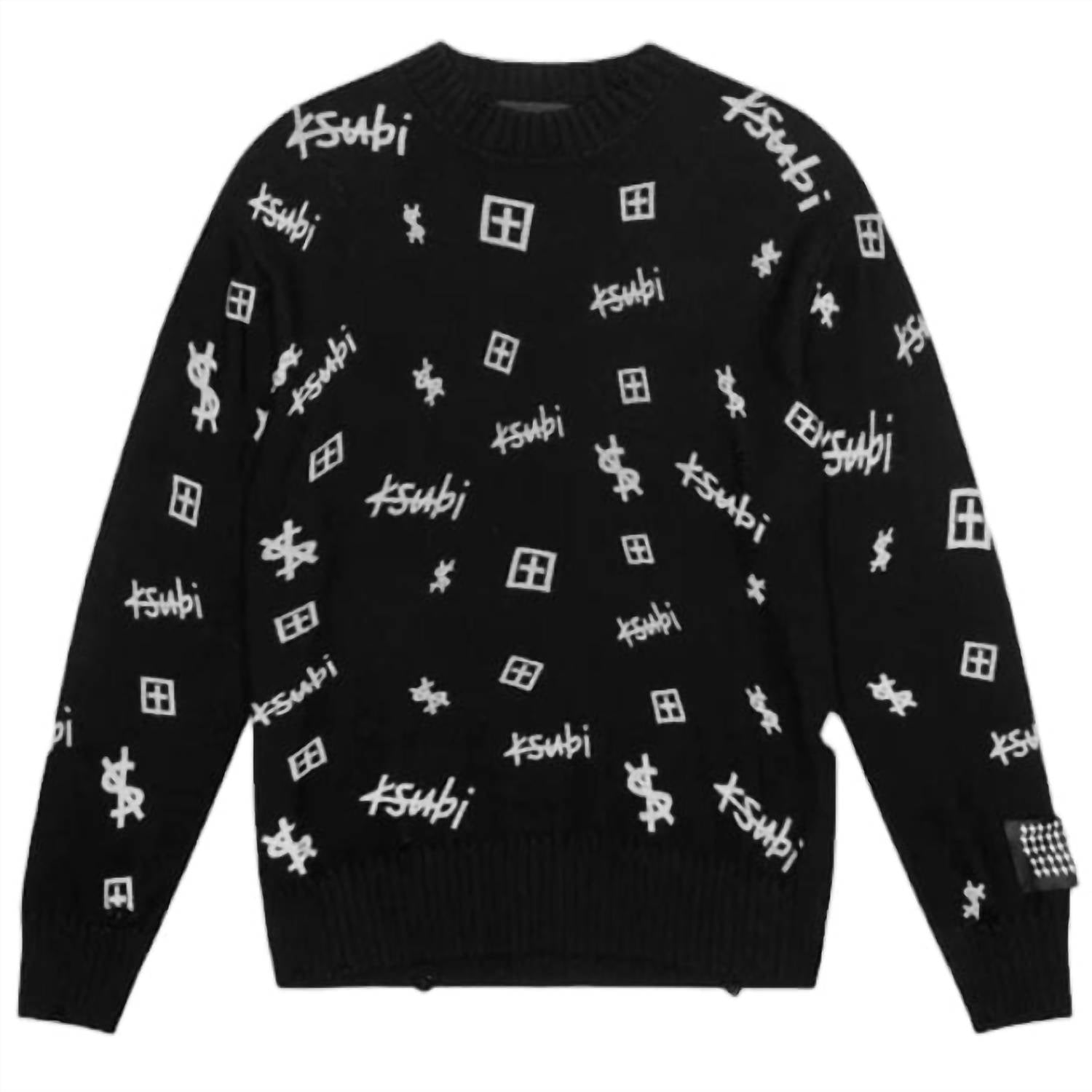 Ksubi - Trash Box Knit Crew Sweater