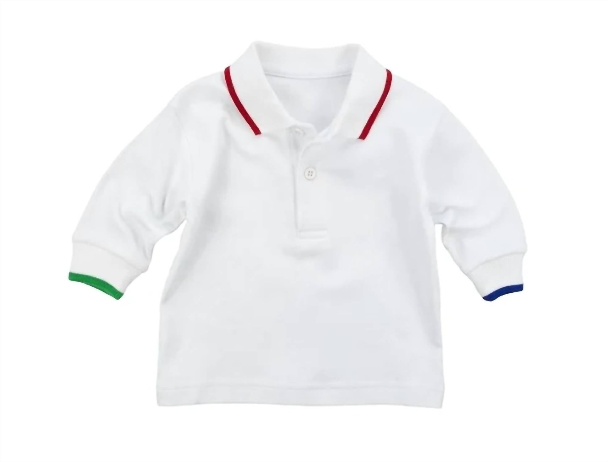 Florence Eiseman - Kid's Multi Tipping Polo