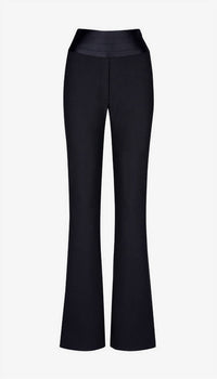 Smythe - Cumberbund Wide Leg Pants