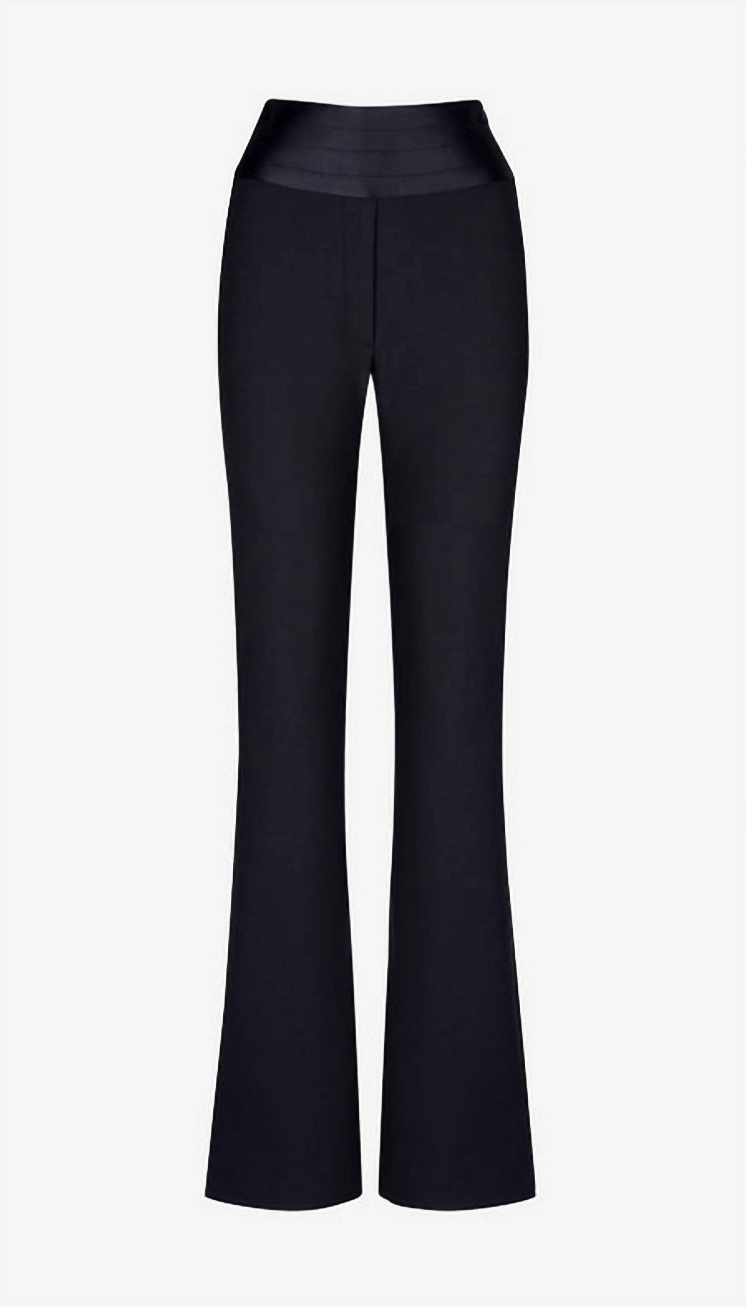 Smythe - Cumberbund Wide Leg Pants