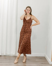 Saltwater Luxe - Button Front Midi Dress