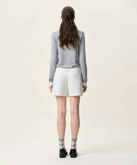 Fordi - Ribbon Pleated Shorts
