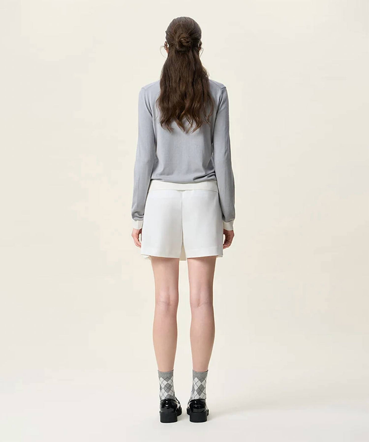Fordi - Ribbon Pleated Shorts