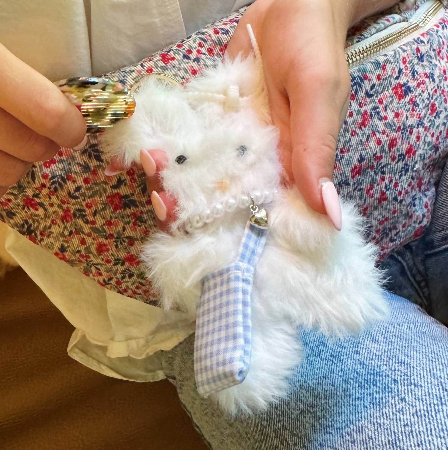 Ellison+Young - Women's Rabbit Bag Charm And Keychain