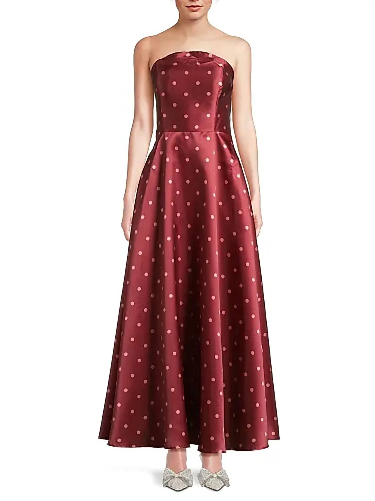 Hutch - Victoria Strapless Gown