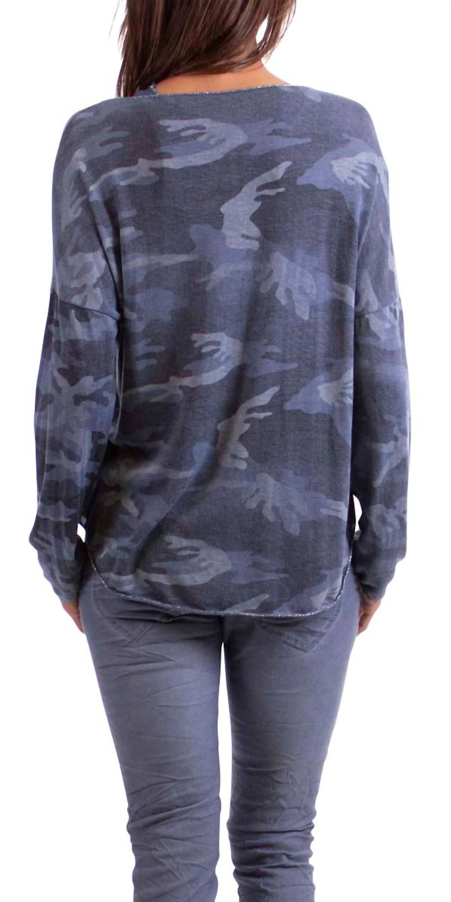 Gigi Moda - Vittoria Camo Sweater