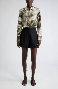 Jason Wu - Oceanscape Slim Button Down Top