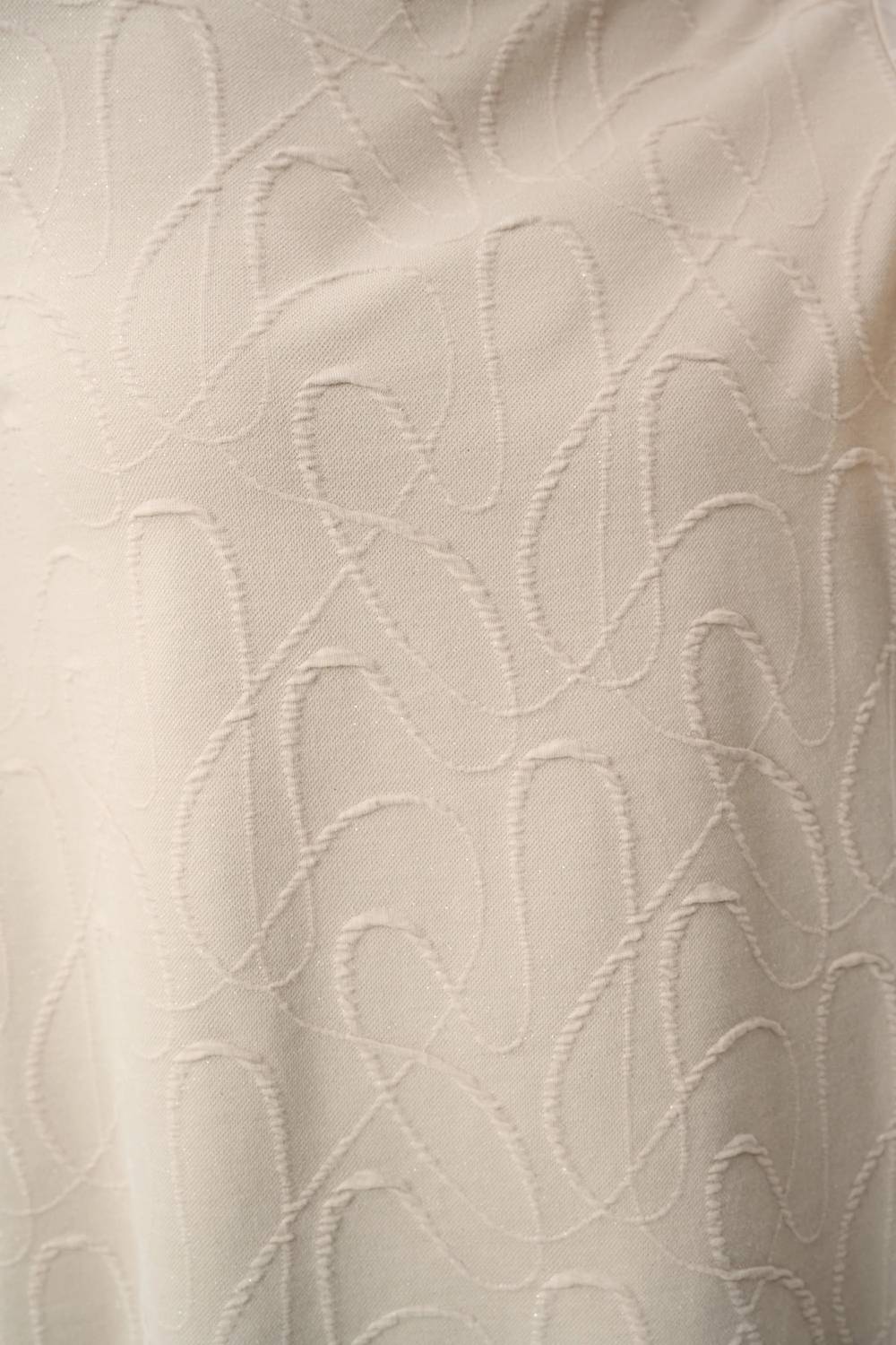 Joseph Ribkoff - Jacquard Sweater Funnel Collar Trapeze Top