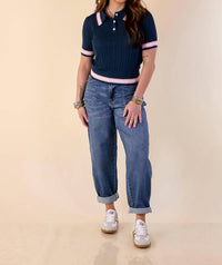 Simply Southern - Cher Polo Sweater