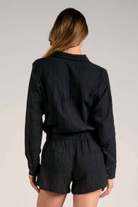 Elan - Tie Waist Romper