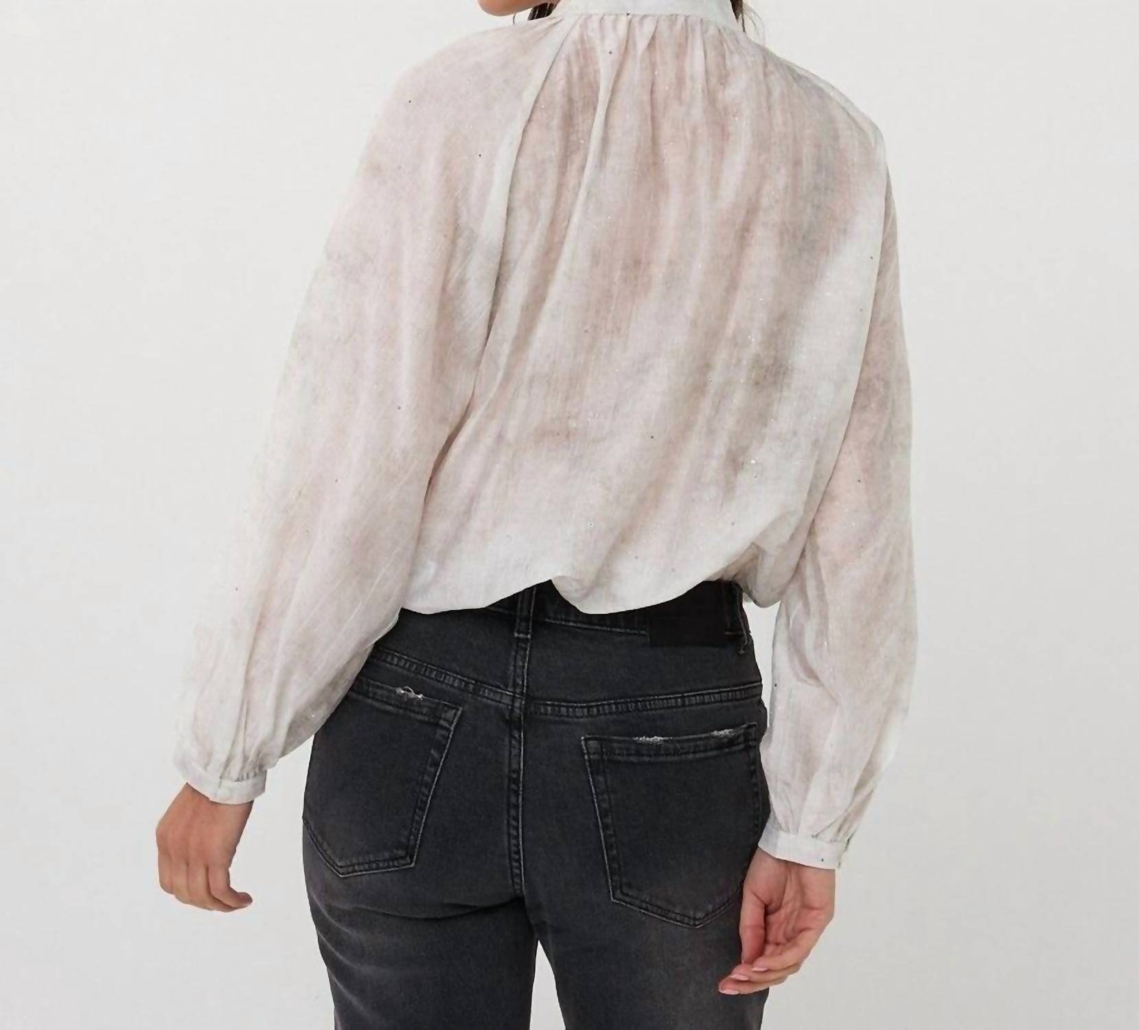 Esqualo - Raglan shawl collar Blouse