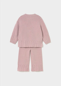 Mayoral - Girl's Sweater Knit Pants Set