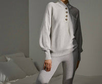 Lunya - Cozy Cotton Silk Pocket Henley Top