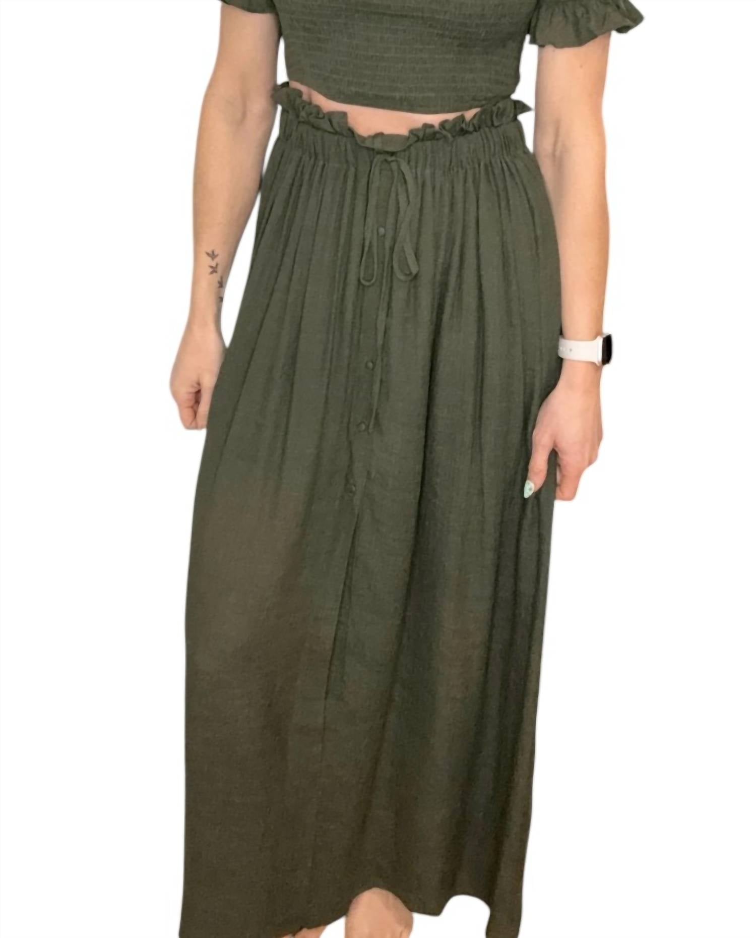 Jade By Jane - Cadence Maxi Skirt