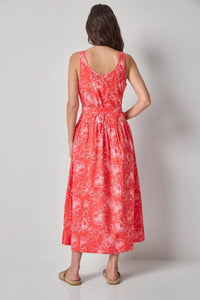 Lilla P - Poplin Midi Yoke Dress