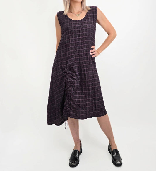 Bodil - Plaid Tie Dress