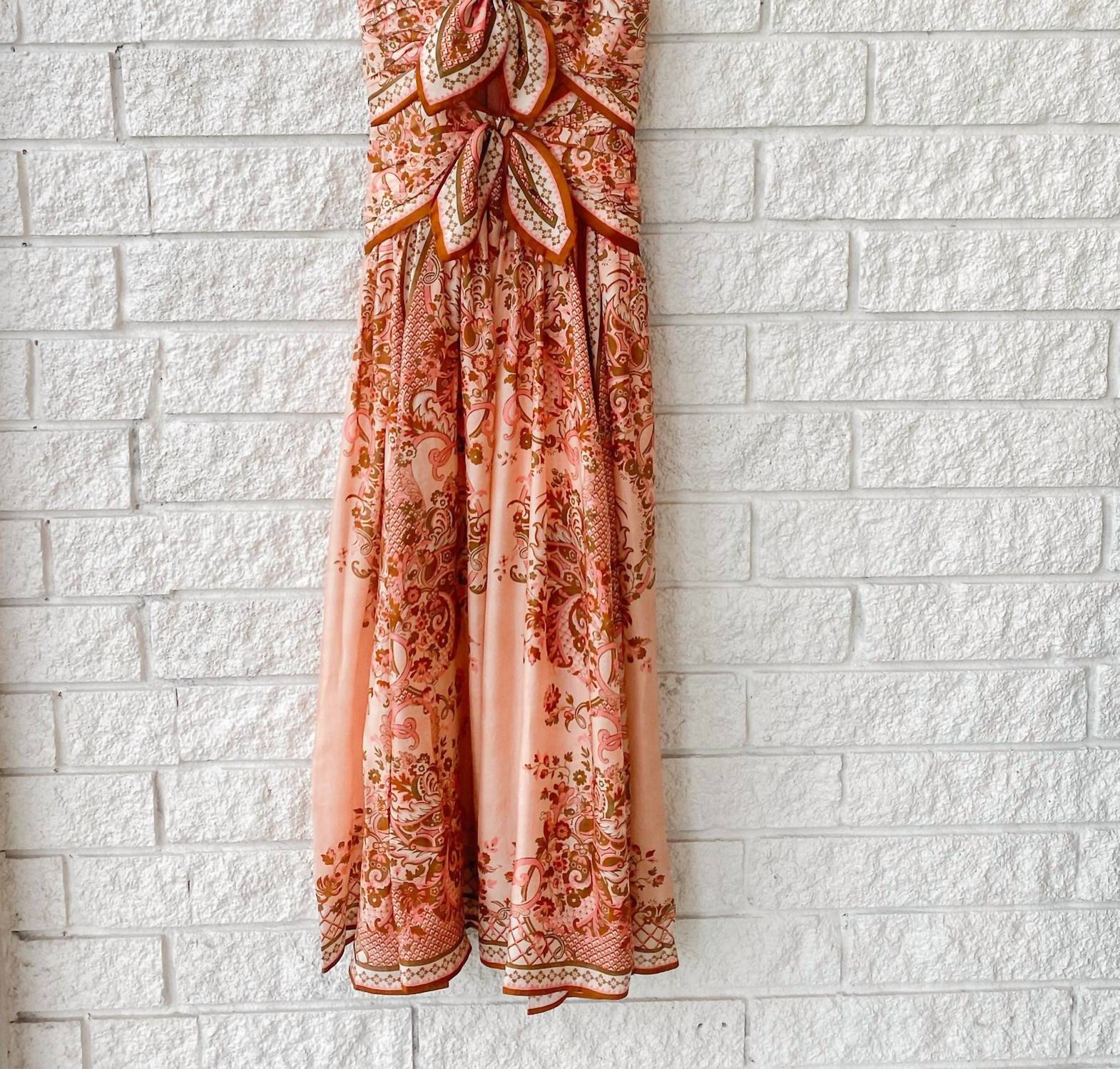 Zimmermann - Aster Scarf Midi Dress