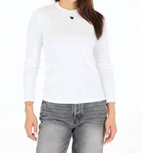 Kerri Rosenthal - Long Sleeve Rib Tee - Plus