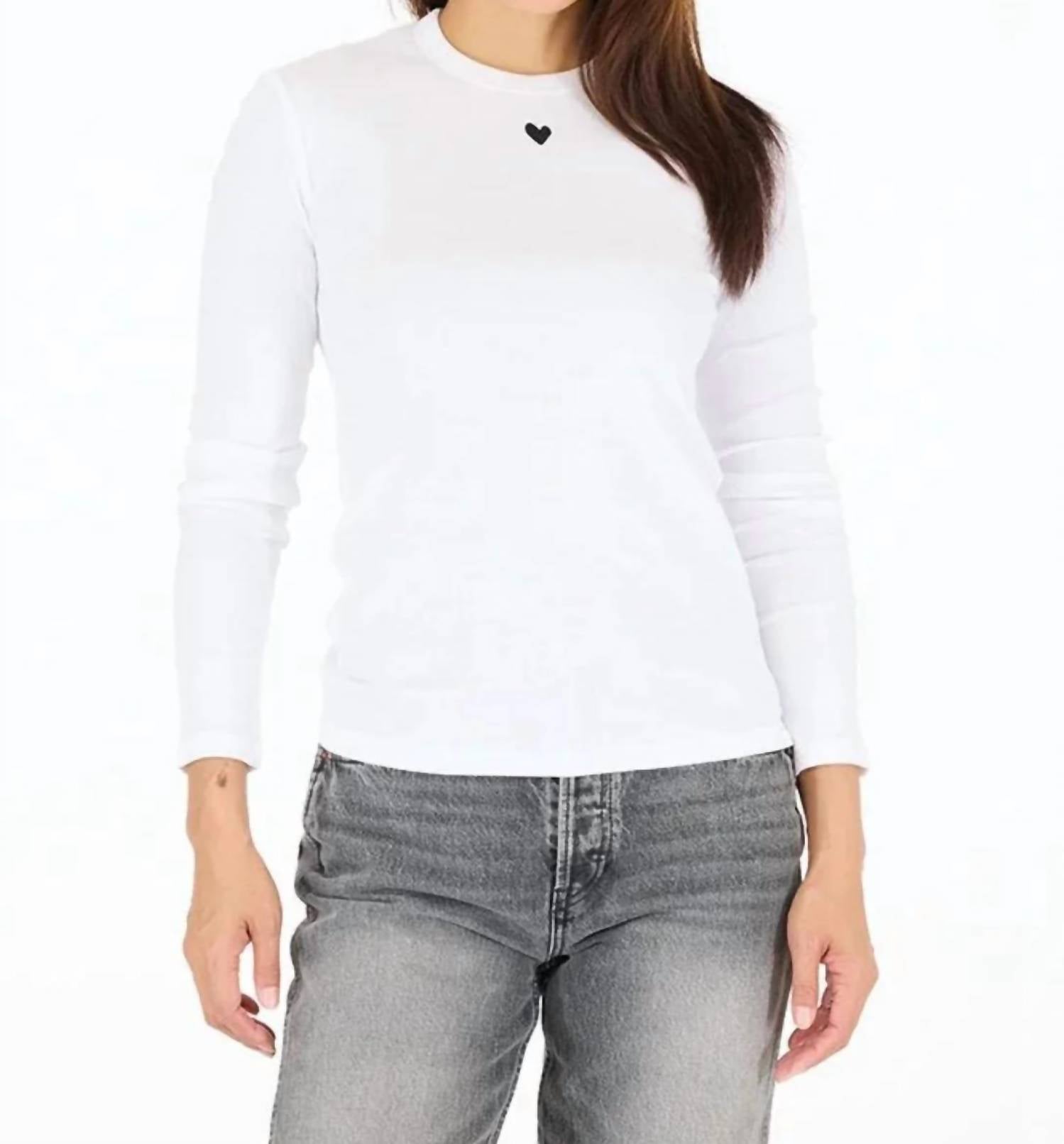 Kerri Rosenthal - Long Sleeve Rib Tee - Plus