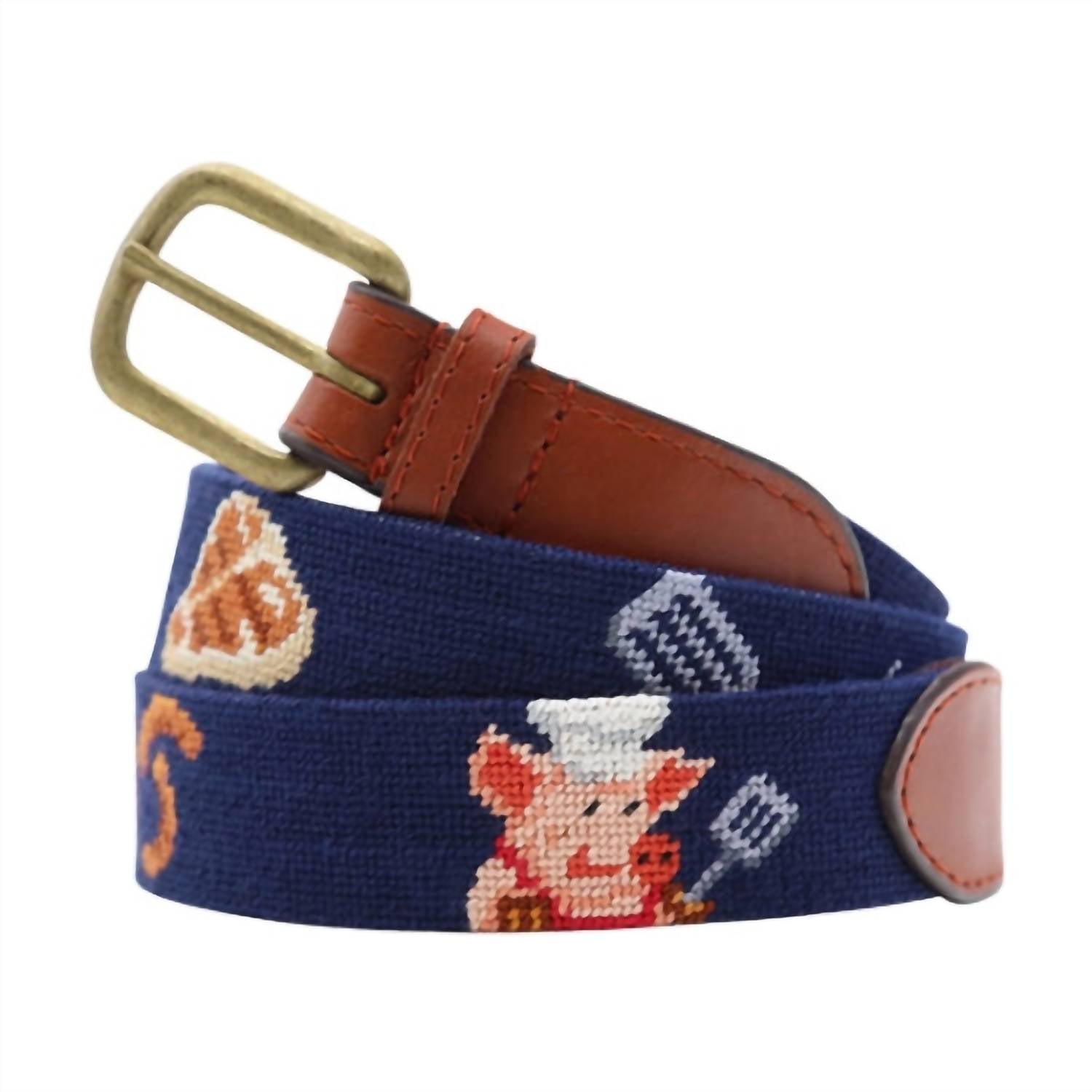 Smathers & Branson - Men's Needlepoint Grill Master Belt