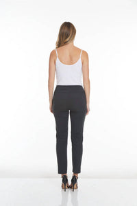Slimsation By Multiples - Wide Band Elastic Waist Ankle Pants
