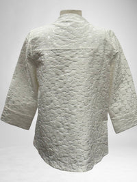 Ic Collection - Jacquard High-low Asymmetric Jacket