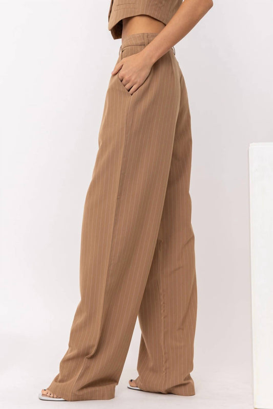 Pretty Garbage - Penny Pinstripe Trouser Pant