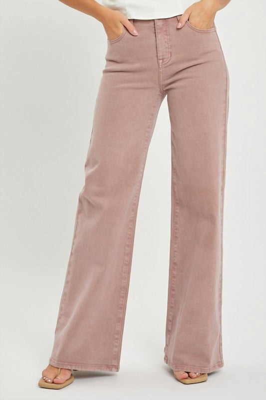 Risen - Tummy Control Wide Leg Jean