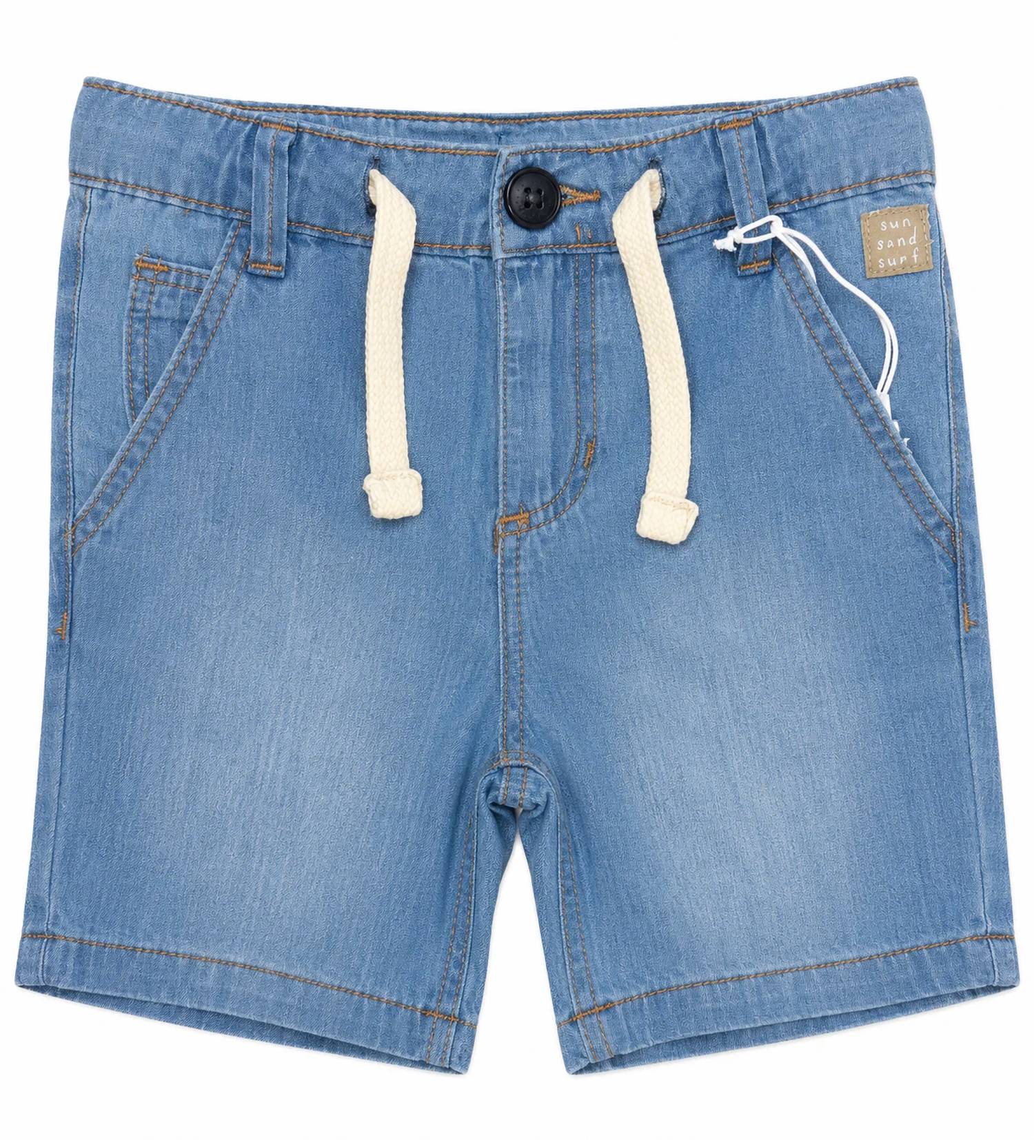 Losan - Boy's Denim Short With Drawstring