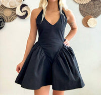 Better Be - Backstage Halter Bubble Dress