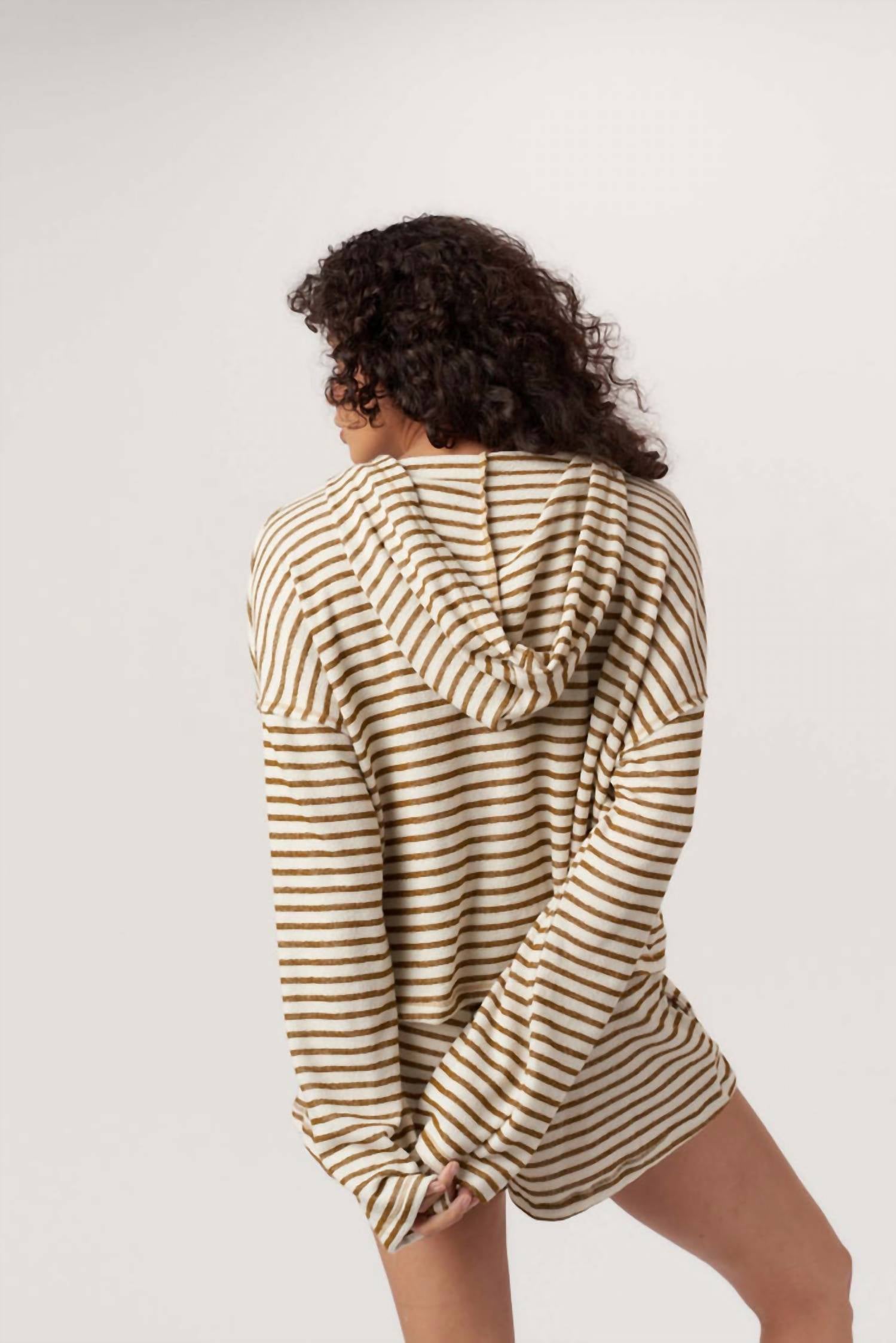 Project Social T - Hometown Textured Stripe Hoodie