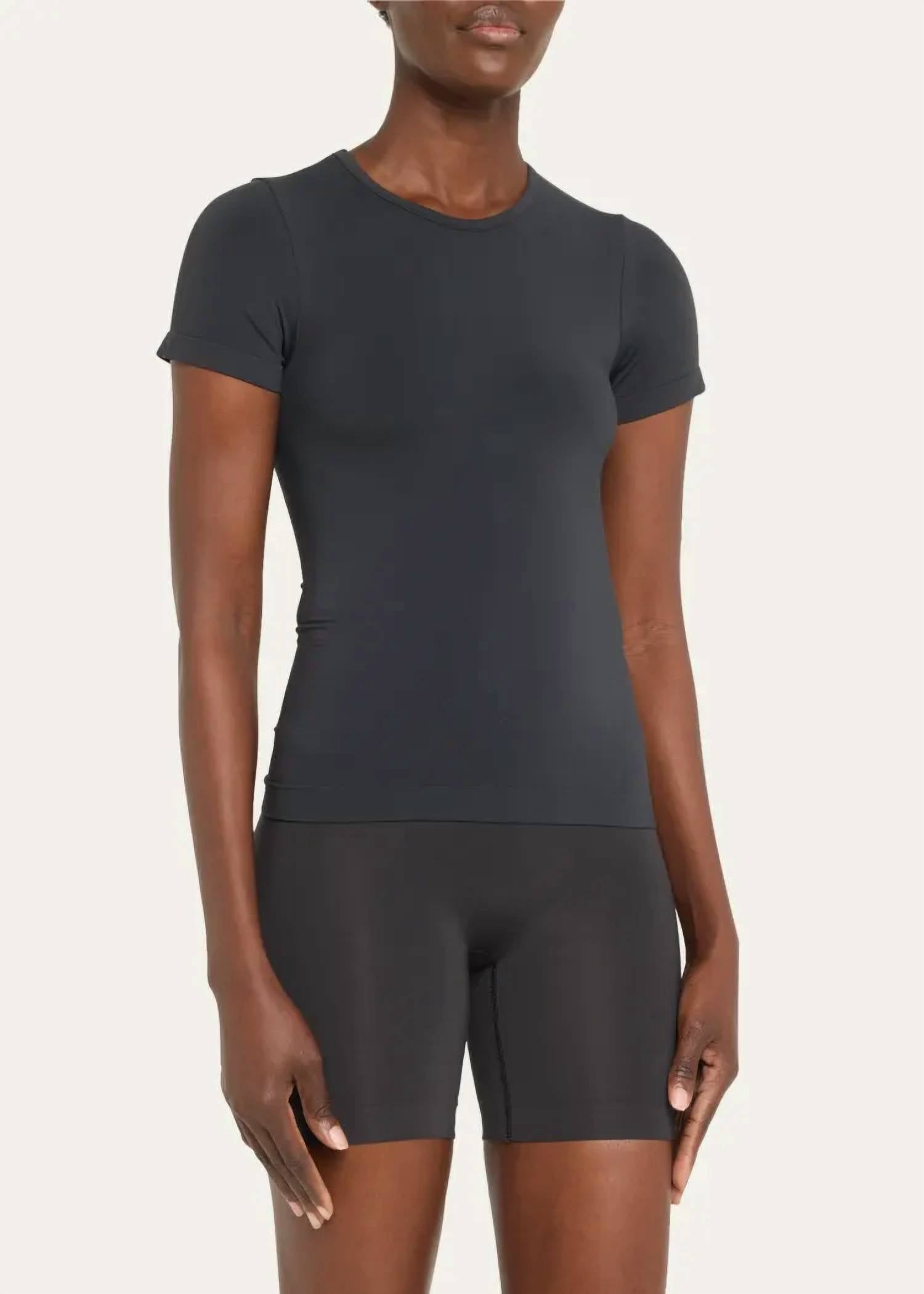 Skims - Soft Smoothing Seamless T-Shirt