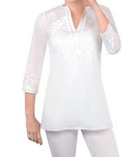 Gretchen Scott - Cotton Embroidered Reef Tunic