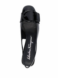Salvatore Ferragamo - Women's Briget Patent-leather Slingback Pumps